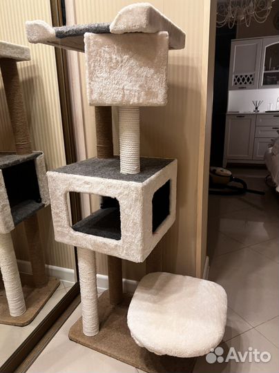 Домик для кошки с когтеточкой бу