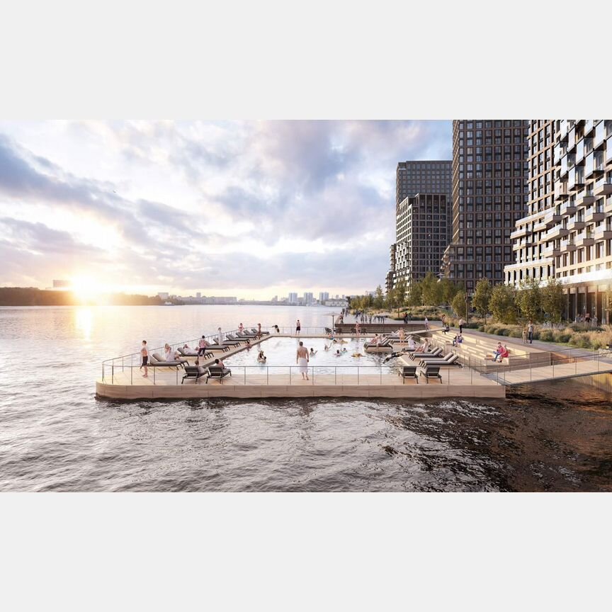 1-к. квартира, 45,5 м², 23/25 эт.