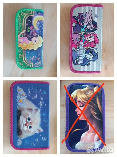Пенал школьный для девочки