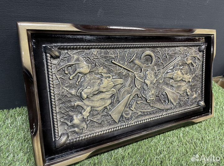 Нарды резные «Охота»