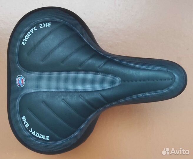 Седло для велосипеда широкое