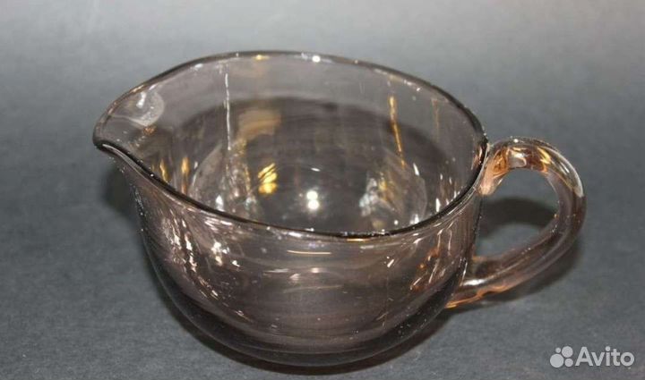 Соусница маргенцевое стекло СССР