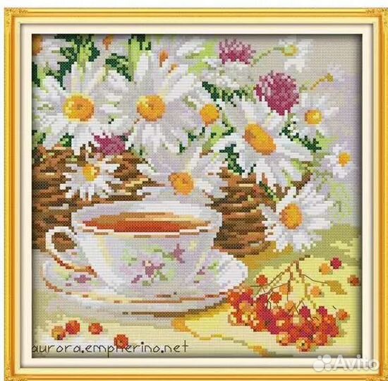 Набор для вышивания крестом. Новый