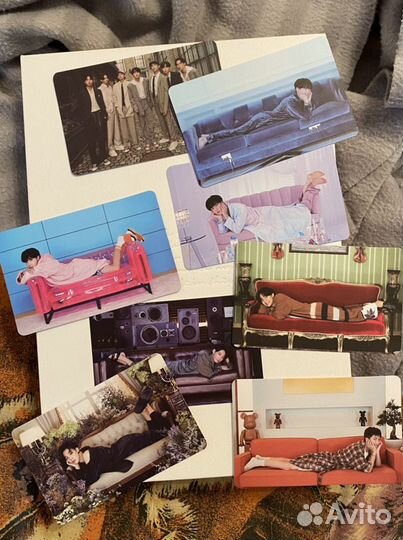 Официальные карточки BTS BE Deluxe Limited Edition
