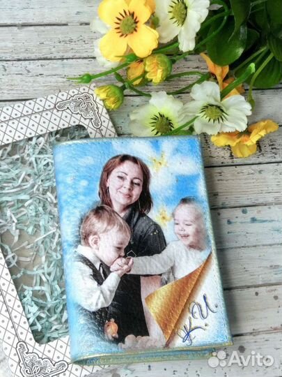 Обложка для документов с фотографией