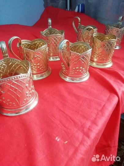 Подстаканники СССР алюминий