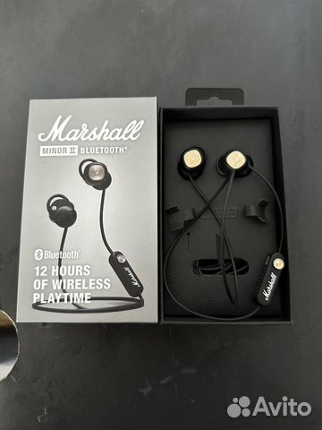 Наушники marshall minor 2 купить в Москве | Электроника | Авито