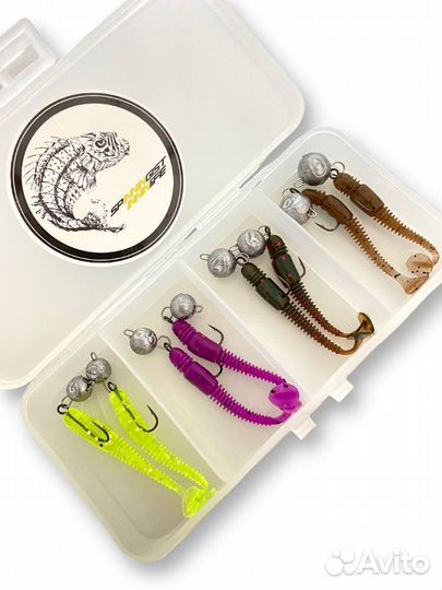 Набор приманок lucky john tioga 2”5см