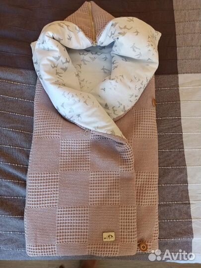 Конверт на выписку для девочки весна, лето