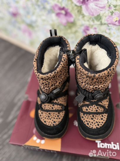 Сапожки зимние на девочку 24
