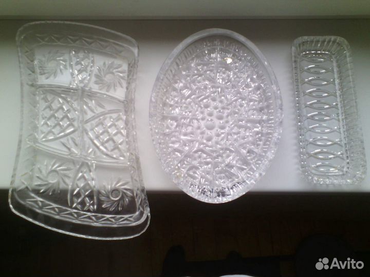 Хрустальные салатницы СССР