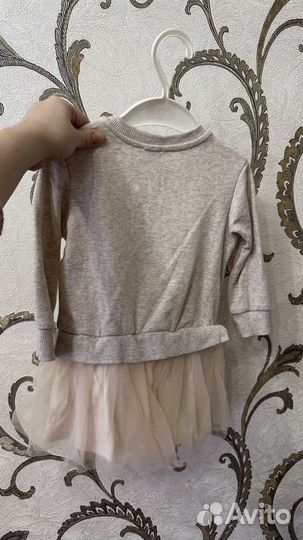 Платье на девочку 74