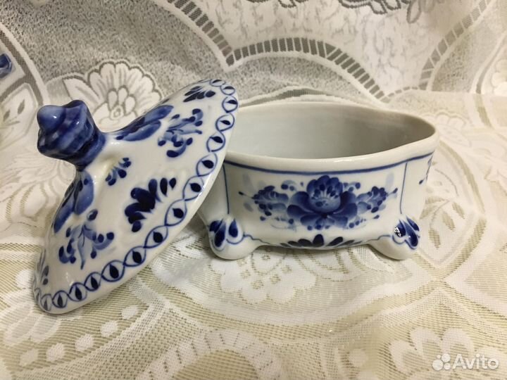 Шкатулка Гжель