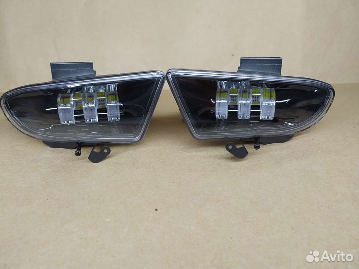 Противотуманные фары на hyundai Accent LED 50w