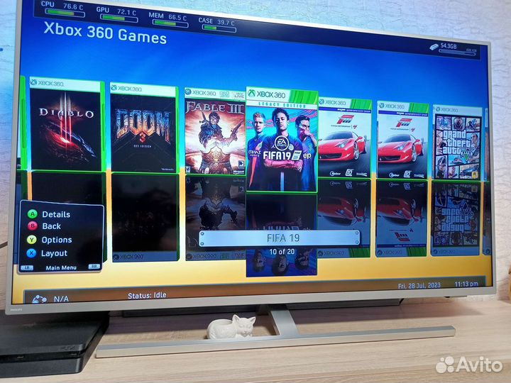 Игровая приставка xbox 360 прошитая с играми
