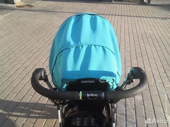 Коляска 2 в 1 Teutonia Mistral S с прицепом