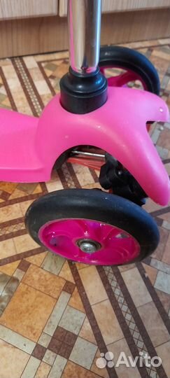 Самокат детский трехколесный бу