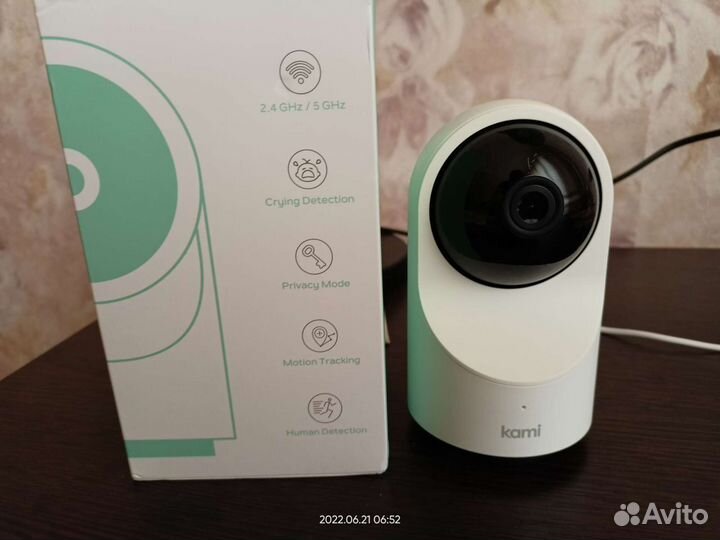 Камера видеонаблюдения Kami Indoor купольная wi fi