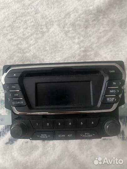 Магнитола на kia rio 3
