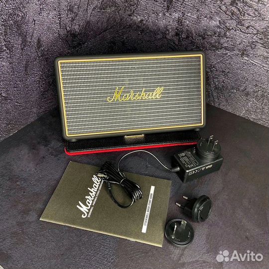 Беспроводная Колонка Marshall Кож чехол