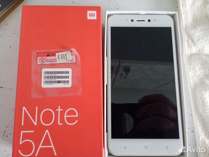 Xiaomi Redmi Note 5A, 2/16 ГБ