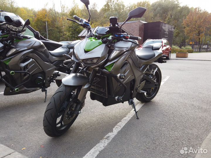 Электрический мотоцикл 15 кВт 180Ah видео обзор