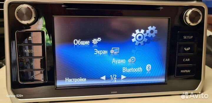 Магнитола Toyota land cruiser Prado 150