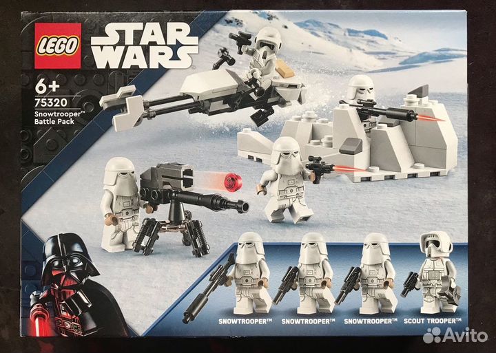 Lego 75320 Боевой набор снежных пехотинцев