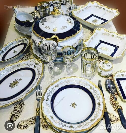 Набор чайно столовой посуды на 12 персон