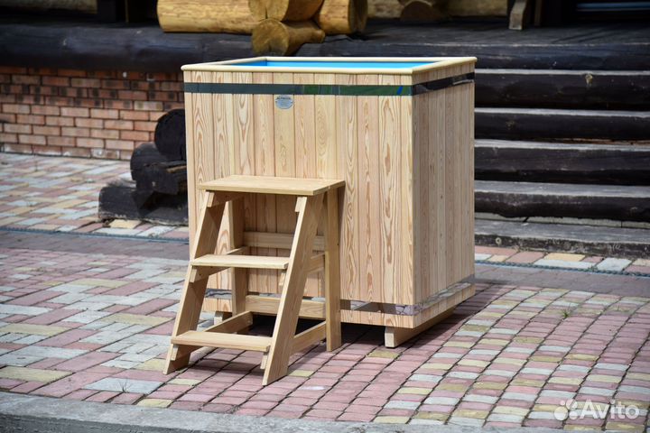 Купель прямоугольная для приятного купания