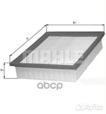 Фильтр воздушный lx977d Mahle/Knecht