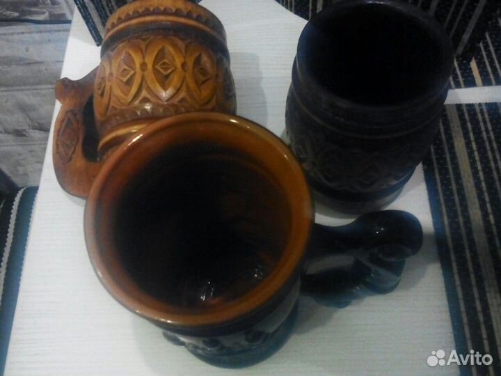 Кружки резьба,керамика