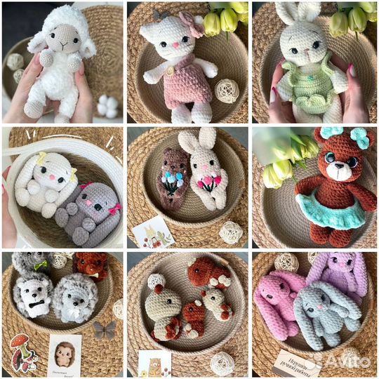 Вязаные игрушки