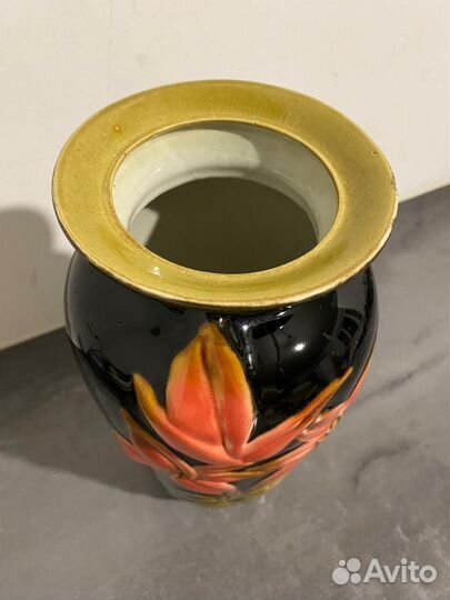 Ваза обливная керамика СССР