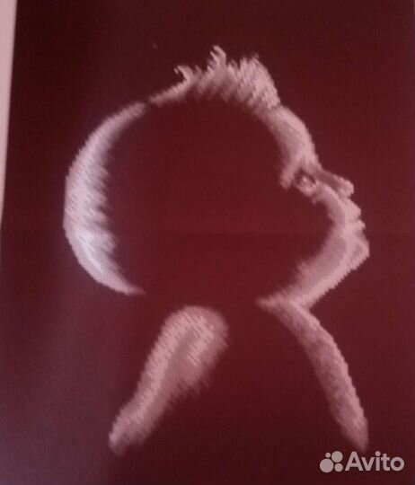 Рисунок на ткани, под бисер