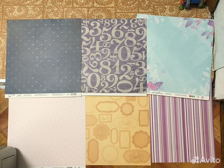 Бумага для скрапбукинга 30,5*30,5