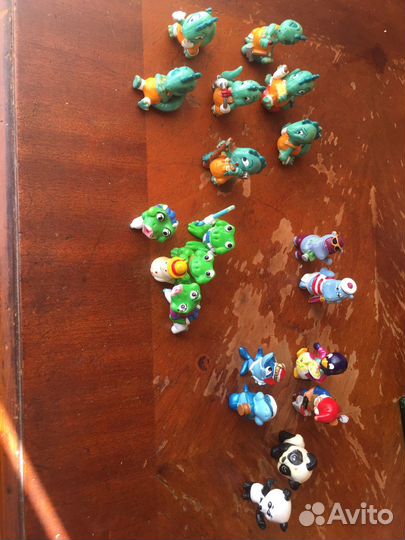 Игрушки из киндера 90х