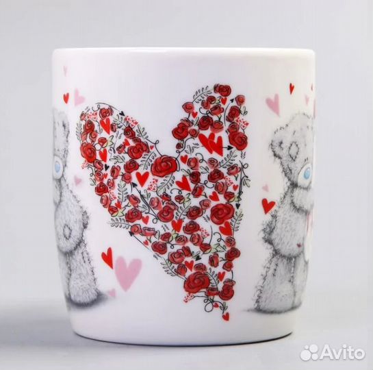 Кружка с ложкой в подарочной упаковке