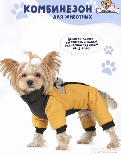Комбинезон для собаки