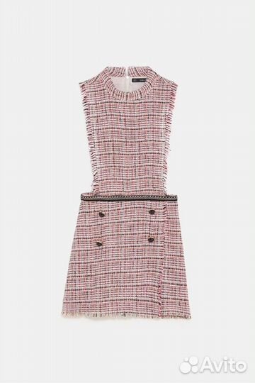 Комбинезон zara твидовый
