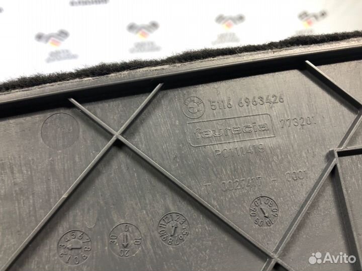 Накладка на центральную консоль задняя правая Bmw