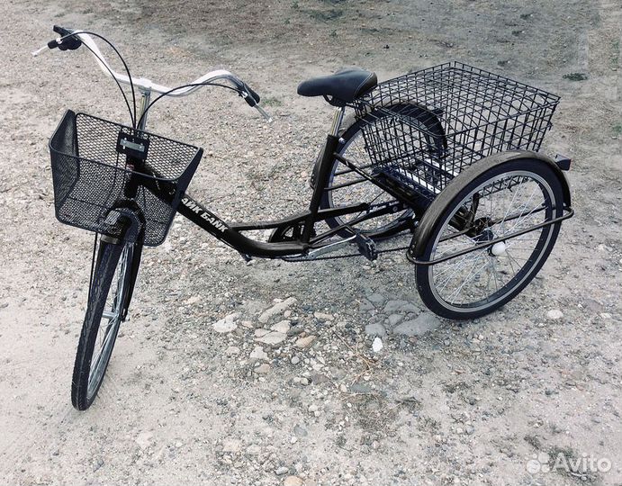 Трехколесные велосипеды для пожилых людей