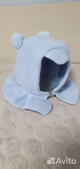 Шапка шлем детская