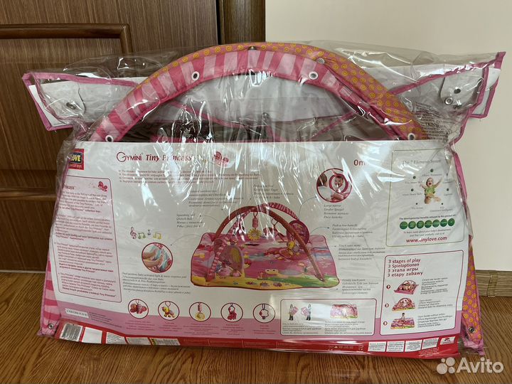 Детский игровой коврик 0+ складной Tiny Love