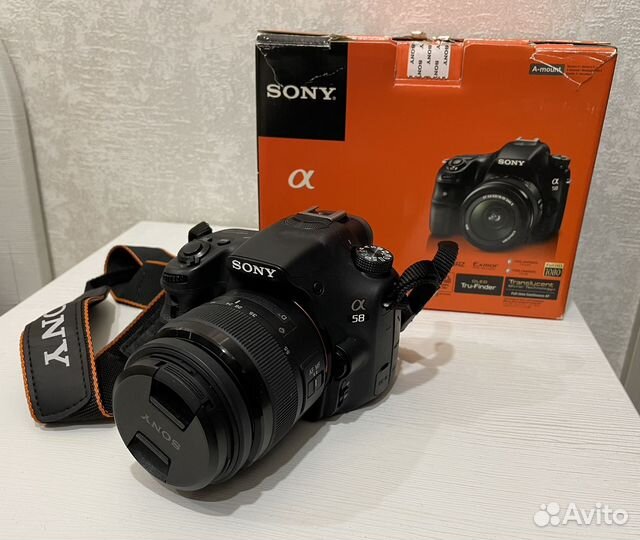 Зеркальный фотоаппарат sony a 58