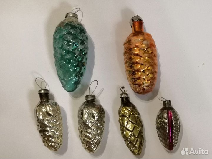 Ёлочные игрушки. СССР. Винтаж