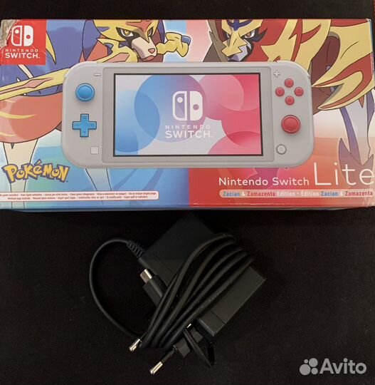 Nintendo switch lite pokemon edition + Игры
