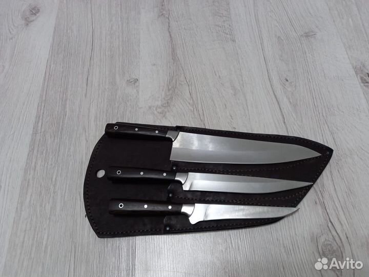 Набор кухонных ножей ручной работы