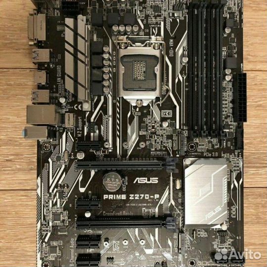 Cpu i3 6100 + мать Z270 1151