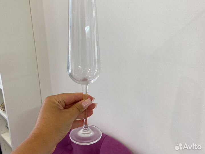 Фужеры бокалы богемия